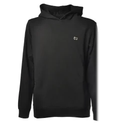 Woolrich - Hooded Sweatshirt with Logo - Black - Luxury Exclusive Collection - Avvenice