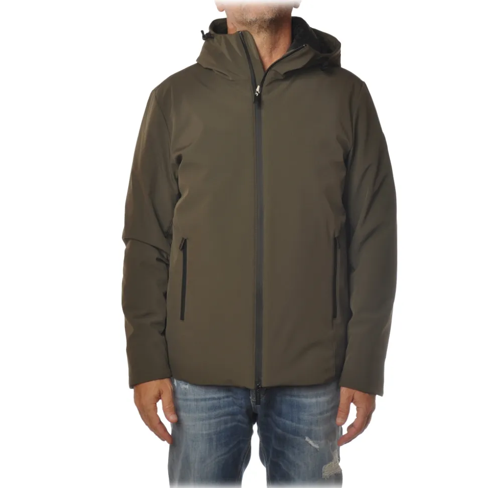 Woolrich - Jacket in Technical Fabric - Green - Jacket - Luxury Exclusive Collection - Avvenice