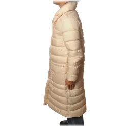 Woolrich - Long Quilted Down Jacket - Ivory - Jacket - Luxury Exclusive Collection - Avvenice