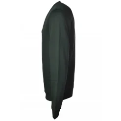 Woolrich - Long Sleeve Crewneck Sweatshirt - Green - Luxury Exclusive Collection - Avvenice