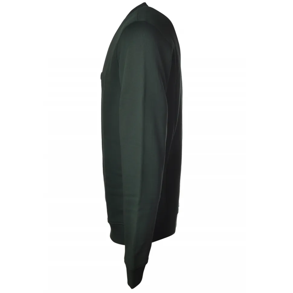 Woolrich - Long Sleeve Crewneck Sweatshirt - Green - Luxury Exclusive Collection - Avvenice