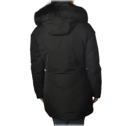 Woolrich - Luxury Arctic Parka With Fox Fur - Black - Jacket - Luxury Exclusive Collection - Avvenice