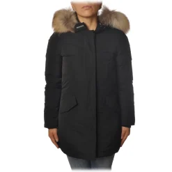 Woolrich - Luxury Arctic Parka With Racoon Fur - Black - Jacket - Luxury Exclusive Collection - Avvenice