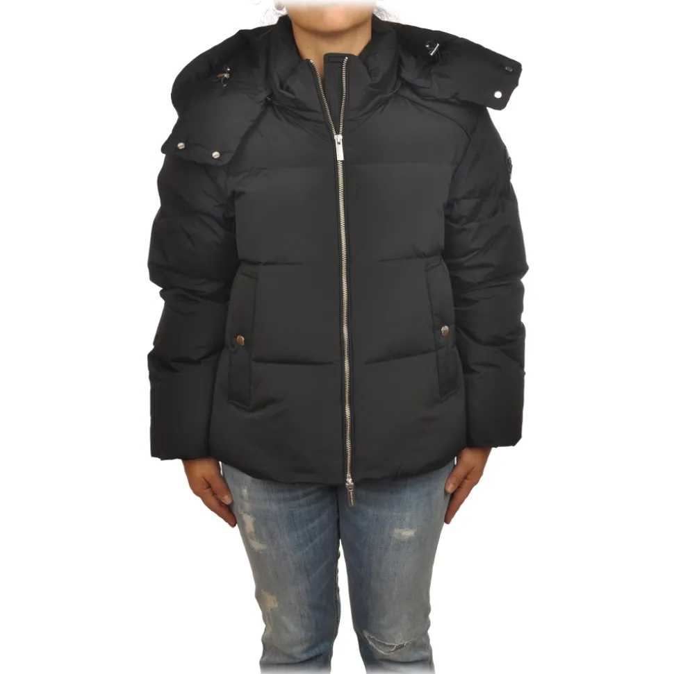 Woolrich - Parka Down Jacket with Removable Hood - Black - Jacket - Luxury Exclusive Collection - Avvenice