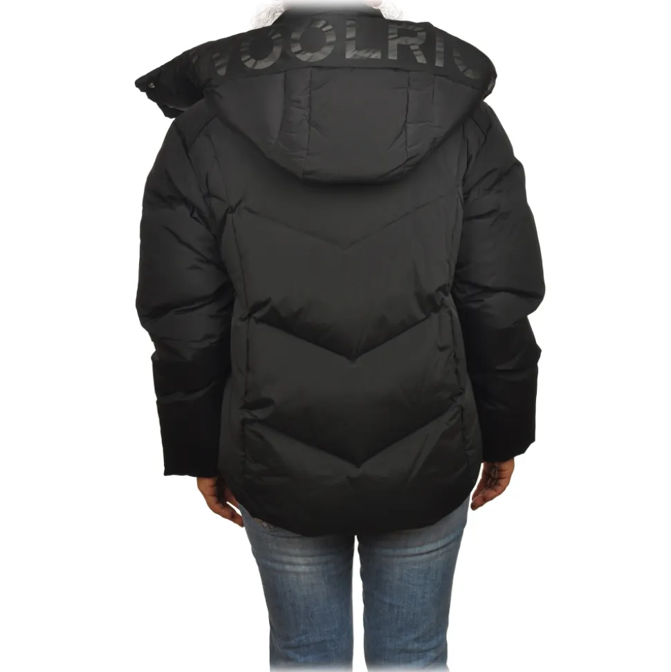 Woolrich - Parka Down Jacket with Removable Hood - Black - Jacket - Luxury Exclusive Collection - Avvenice