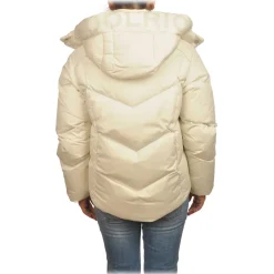 Woolrich - Parka Down Jacket with Removable Hood - Cream - Jacket - Luxury Exclusive Collection - Avvenice