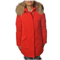 Woolrich - Parka With Detachable Fur - Red - Jacket - Luxury Exclusive Collection - Avvenice