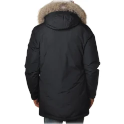 Woolrich - Parka With Detachable Fur - Blue - Jacket - Luxury Exclusive Collection - Avvenice