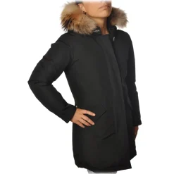 Woolrich - Parka With Detachable Fur - Black - Jacket - Luxury Exclusive Collection - Avvenice
