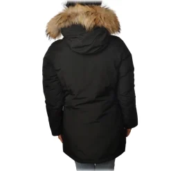Woolrich - Parka With Detachable Fur - Black - Jacket - Luxury Exclusive Collection - Avvenice