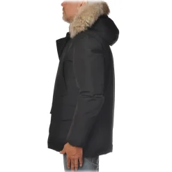 Woolrich - Parka With Detachable Fur - Black - Jacket - Luxury Exclusive Collection - Avvenice