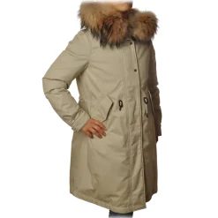 Woolrich - Parka with Fur-Trimmed Hood - Cream - Jacket - Luxury Exclusive Collection - Avvenice