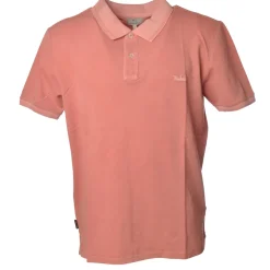 Woolrich - Polo Shirt With Logo - Salmon - T-Shirt - Luxury Exclusive Collection - Avvenice