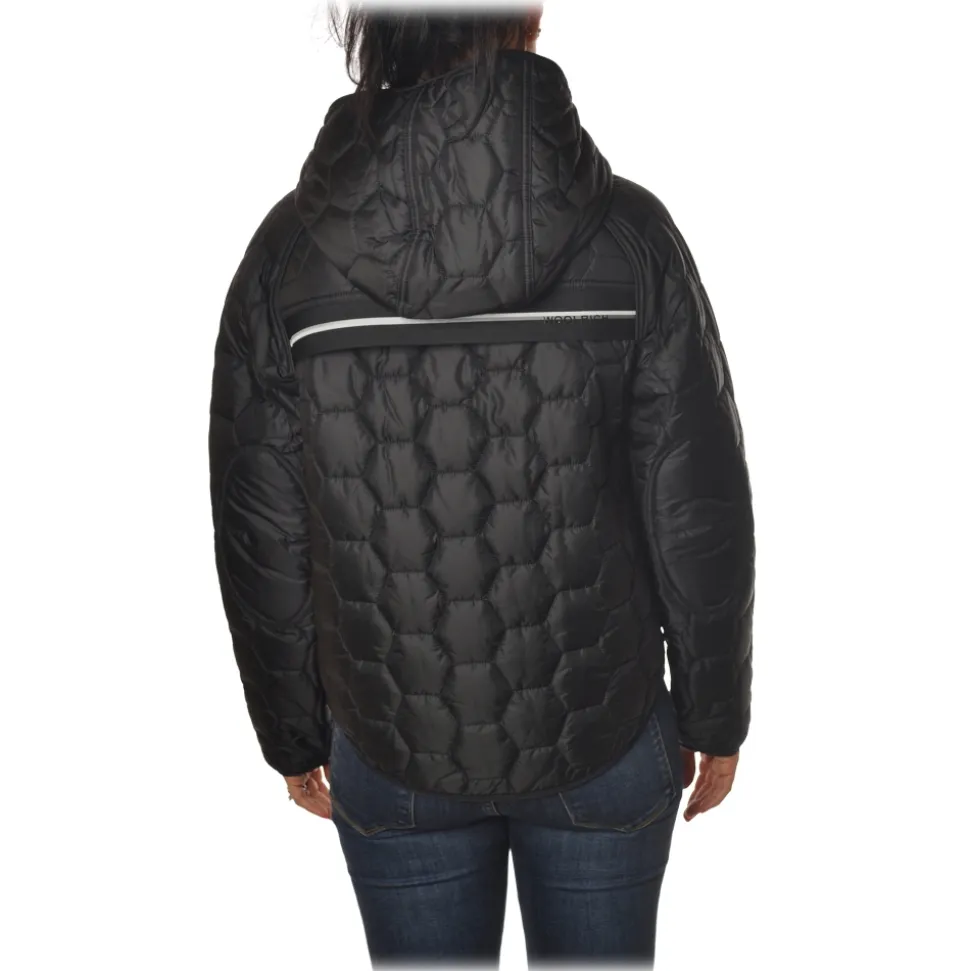 Woolrich - Quilted Short Down Jacket - Black - Jacket - Luxury Exclusive Collection - Avvenice