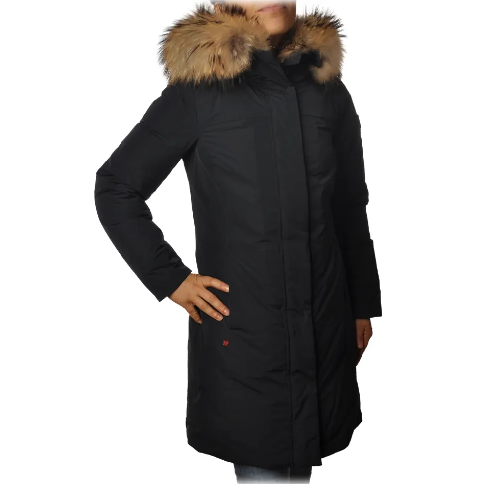 Woolrich - "Luxury Boulder" Jacket - Black - Jacket - Luxury Exclusive Collection - Avvenice