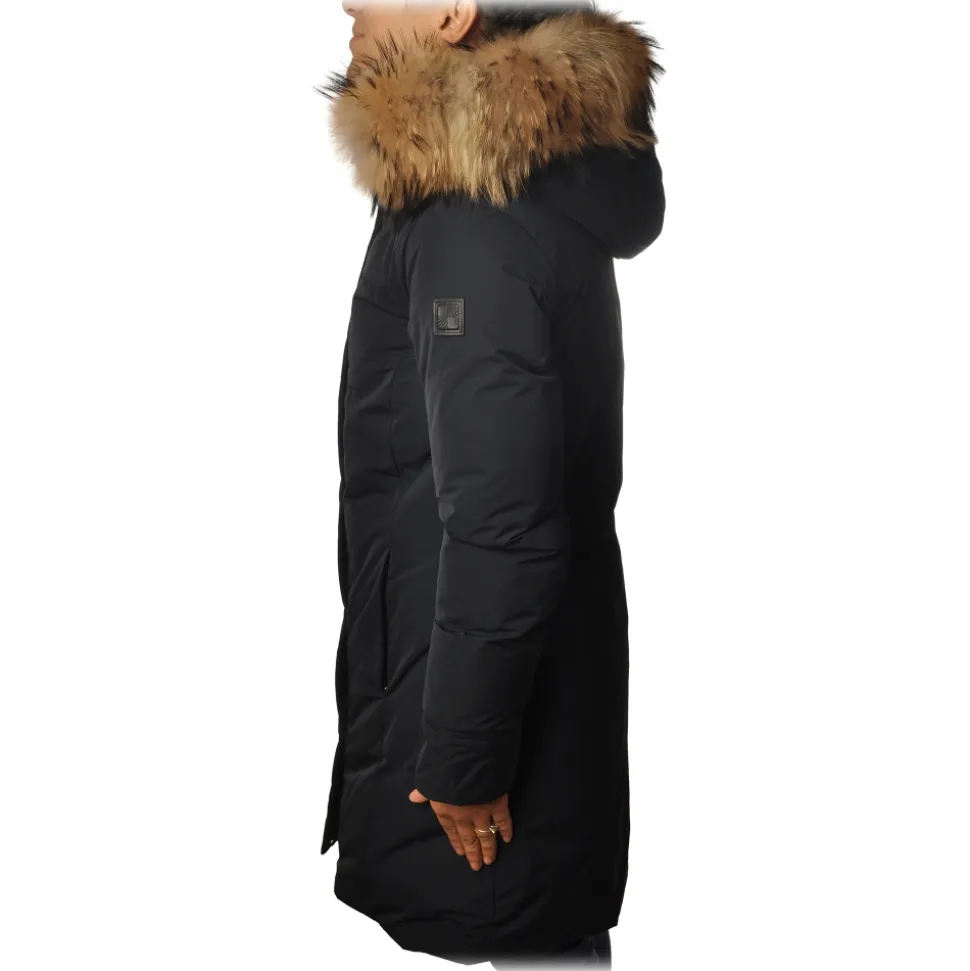 Woolrich - "Luxury Boulder" Jacket - Black - Jacket - Luxury Exclusive Collection - Avvenice