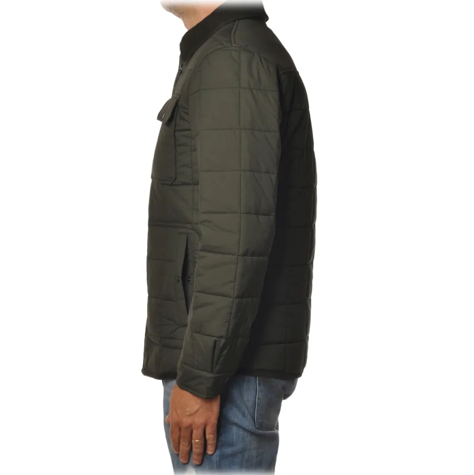Woolrich - Shirt-Cut Jacket in Square Quilting - Green - Jacket - Luxury Exclusive Collection - Avvenice
