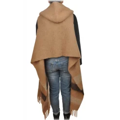 Woolrich - Striped Patterned Mantle - Black/Beige - Jacket - Luxury Exclusive Collection - Avvenice