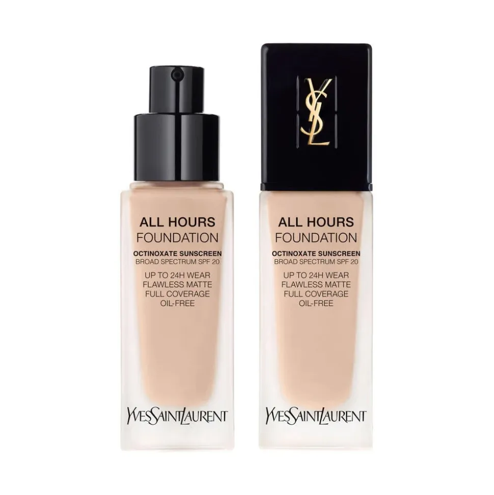 Yves Saint Laurent - All Hours Foundation - A Full Coverage Foundation - Luxury - Avvenice
