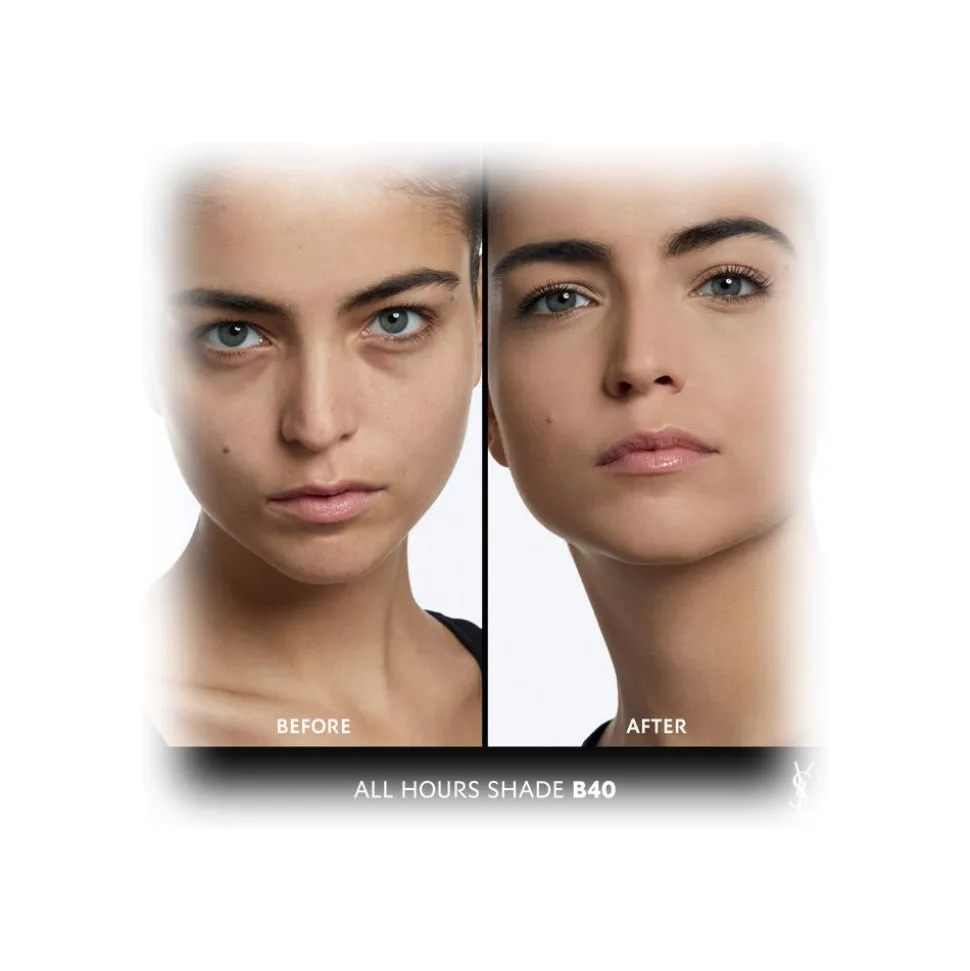 Yves Saint Laurent - All Hours Foundation - A Full Coverage Foundation - Luxury - Avvenice