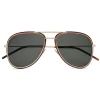Yves Saint Laurent - Classic SL 294 Aviator Sunglasses with Double Metal Bridge - Gold - Saint Laurent Eyewear - Avvenice