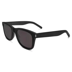 Yves Saint Laurent - Classic SL 51 Sunglasses with Square Wellington Frame - Black - Saint Laurent Eyewear - Avvenice