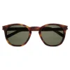 Yves Saint Laurent - Classic SL 28 Sunglasses with Rounded Square Frame - Light Havana - Saint Laurent Eyewear - Avvenice