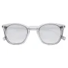 Yves Saint Laurent - Classic SL 28 Sunglasses with Rounded Square Frame - Transparent - Saint Laurent Eyewear - Avvenice