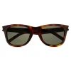 Yves Saint Laurent - Classic SL 51 Sunglasses with Square Wellington Frame - Light Havana - Saint Laurent Eyewear - Avvenice