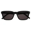 Yves Saint Laurent - Classic SL 258 Sunglasses with Rectangular Frame and Nylon Lenses - Black - Saint Laurent Eyewear - Avvenice