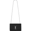 Yves Saint Laurent - Kate Medium in Grain de Poudre Embossed Leather - Black - Saint Laurent Exclusive Collection - Avvenice