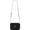 Yves Saint Laurent - Lou Camera Bag in Quilted Leather - Black - Saint Laurent Exclusive Collection - Avvenice