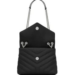Yves Saint Laurent - Loulou Small in Quilted Leather - Black - Saint Laurent Exclusive Collection - Avvenice