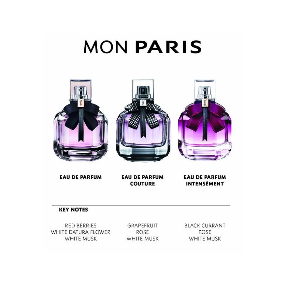 Yves Saint Laurent - Mon Paris Eau De Parfum - A New Feminine Fragrance, Inspired by Paris, The City of Love - Luxury - 10 ml - Avvenice