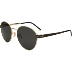 Yves Saint Laurent - Monogram SL 250-B M Sunglasses - Gold - Sunglasses - Saint Laurent Eyewear - Avvenice