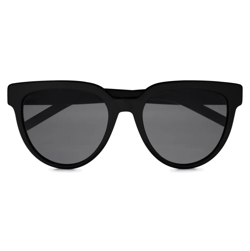 Yves Saint Laurent - Monogramme SL M28 Cat Eye Sunglasses with Nylon Lenses and Acetate Temples - Black - Saint Laurent Eyewear - Avvenice