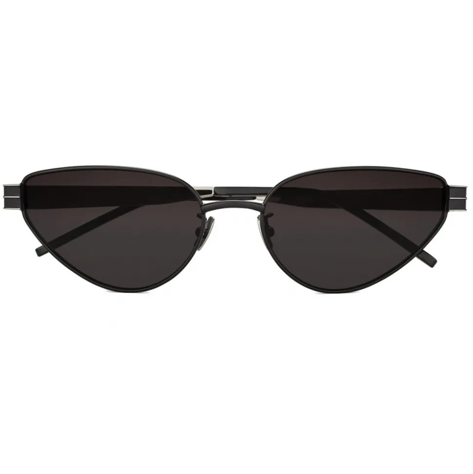 Yves Saint Laurent - Monogramme Triangular SL M51 Sunglasses - Black - Saint Laurent Eyewear - Avvenice