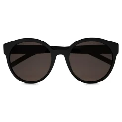 Yves Saint Laurent - Monogramme SL M31 Cat Eye Sunglasses with Nylon Lenses and Acetate - Bright Black - Saint Laurent Eyewear - Avvenice