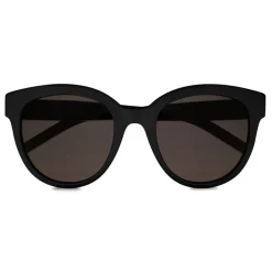 Yves Saint Laurent - Monogramme Cat Eye SL M29 Sunglasses - Black - Saint Laurent Eyewear - Avvenice
