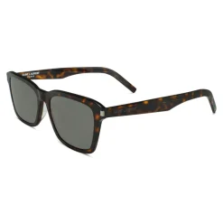 Yves Saint Laurent - New Wave SL 283/F Sunglasses with Rectangular Frame - Light Havana - Saint Laurent Eyewear - Avvenice