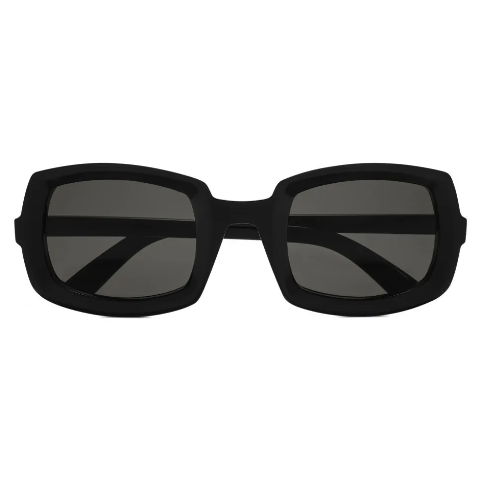 Yves Saint Laurent - New Wave SL 245 Sunglasses with Rectangular Frame - Black - Saint Laurent Eyewear - Avvenice