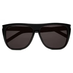 Yves Saint Laurent - New Wave SL 1 Sunglasses with Thick Frame - Black - Saint Laurent Eyewear - Avvenice