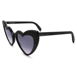 Yves Saint Laurent - New Wave 181 Leulou Heart Sunglasses with Gradient Black Motif - Sunglasses - Yves Saint Laurent Eyewear - Avvenice