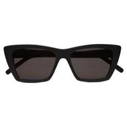 Yves Saint Laurent - New Wave SL 276 Sunglasses with Triangular Frame - Black - Saint Laurent Eyewear - Avvenice