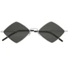 Yves Saint Laurent - New Wave SL 302 Diamond Sunglasses - Silver - Saint Laurent Eyewear - Avvenice