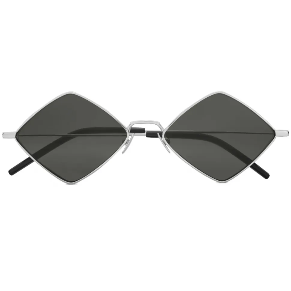 Yves Saint Laurent - New Wave SL 302 Diamond Sunglasses - Silver - Saint Laurent Eyewear - Avvenice