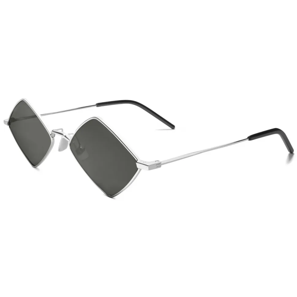 Yves Saint Laurent - New Wave SL 302 Diamond Sunglasses - Silver - Saint Laurent Eyewear - Avvenice
