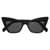 Yves Saint Laurent - New Wave SL 244 Victorie Sunglasses with Triangular Frame - Black - Saint Laurent Eyewear - Avvenice