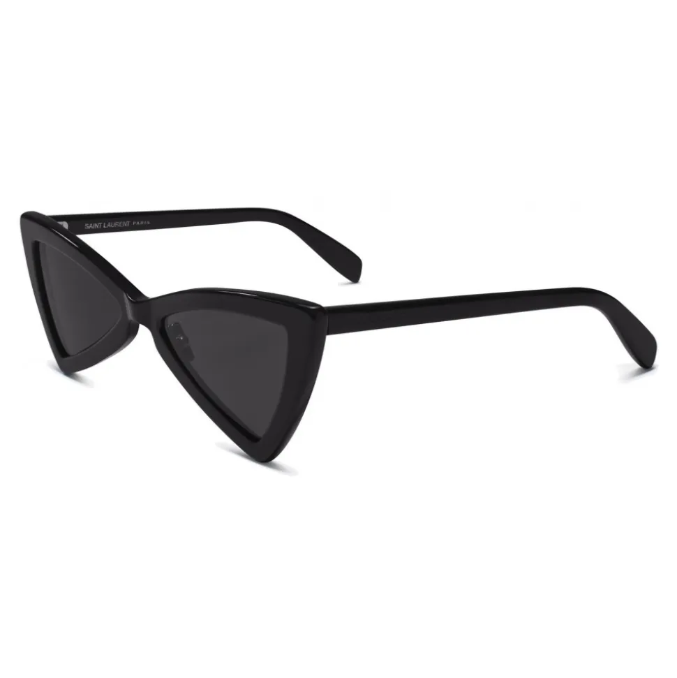 Yves Saint Laurent - New Wave SL 207 Jerry Sunglasses with Triangular Frame - Black - Saint Laurent Eyewear - Avvenice