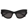 Yves Saint Laurent - New Wave SL 215 Grace Sunglasses with Triangular Frame - Black - Saint Laurent Eyewear - Avvenice